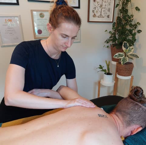 Remedial massage therapy at Mending Hands — covered by major private health funds