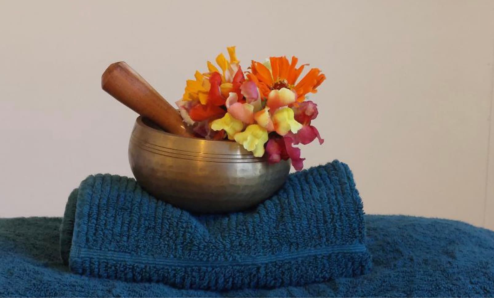 Seated workplace massage at a Redcliffe-area business